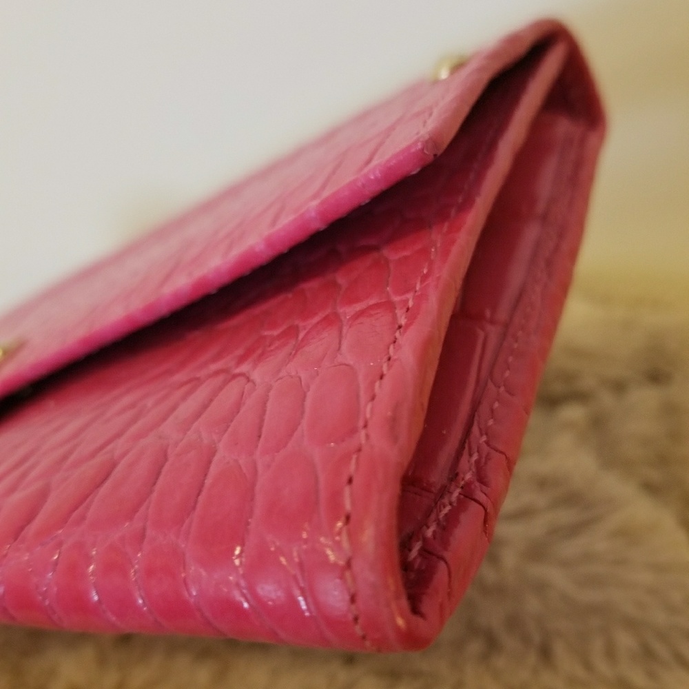 Authentic Jimmy Choo leather clutch wallet - Picture 3 of 6